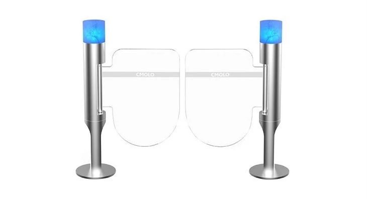 glass turnstile gate 3(001)