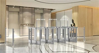 Tourniquet d'entrée de supermarché